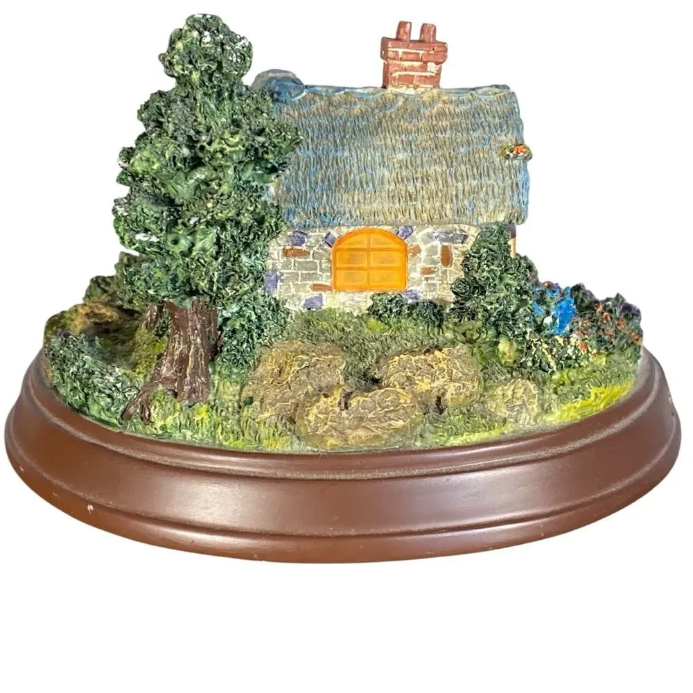 Thomas Kinkade A Quiet Evening Illuminated Cottage Lighted Cottage Collection
